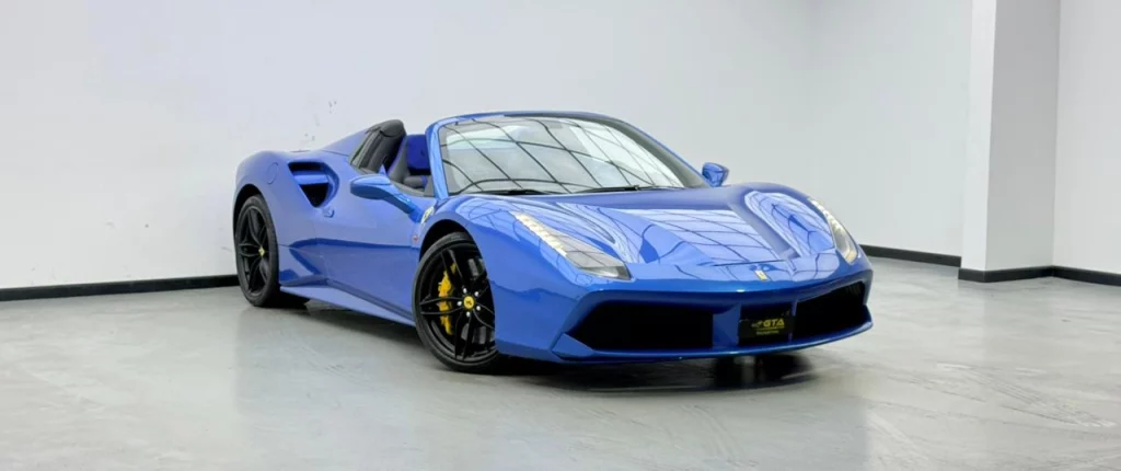 2016 Ferrari 488 Spider Carbon Edition, Full Ferrari Service History, Carbon Fiber Package, GCC